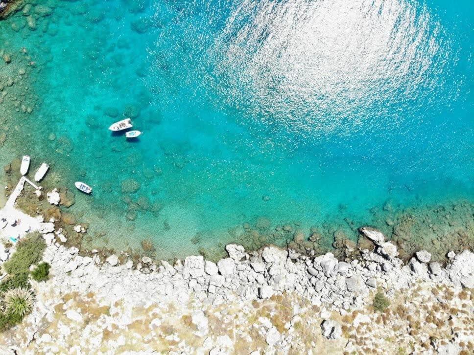 Appartamento Atlantic Cave Haven-Seaside, Fully Equipped Kolymbia Esterno foto